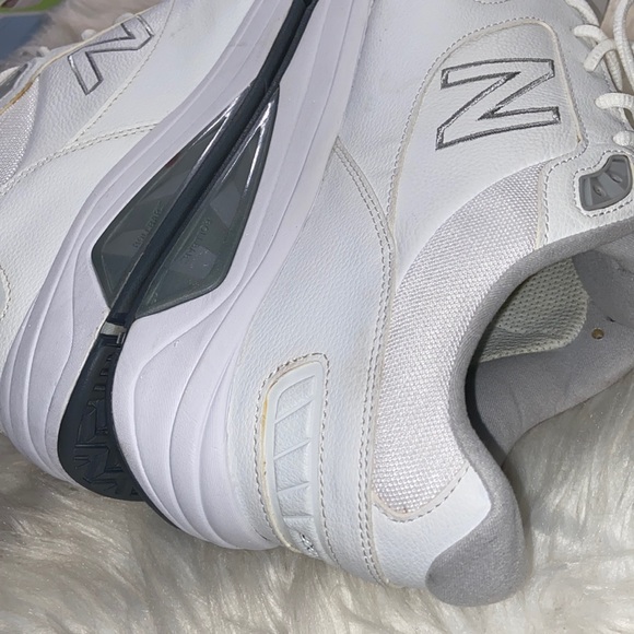 New Balance 928V3 Walking Shoes White Leather Lace Up Sneakers Men's 12.5 6E - Picture 9 of 17